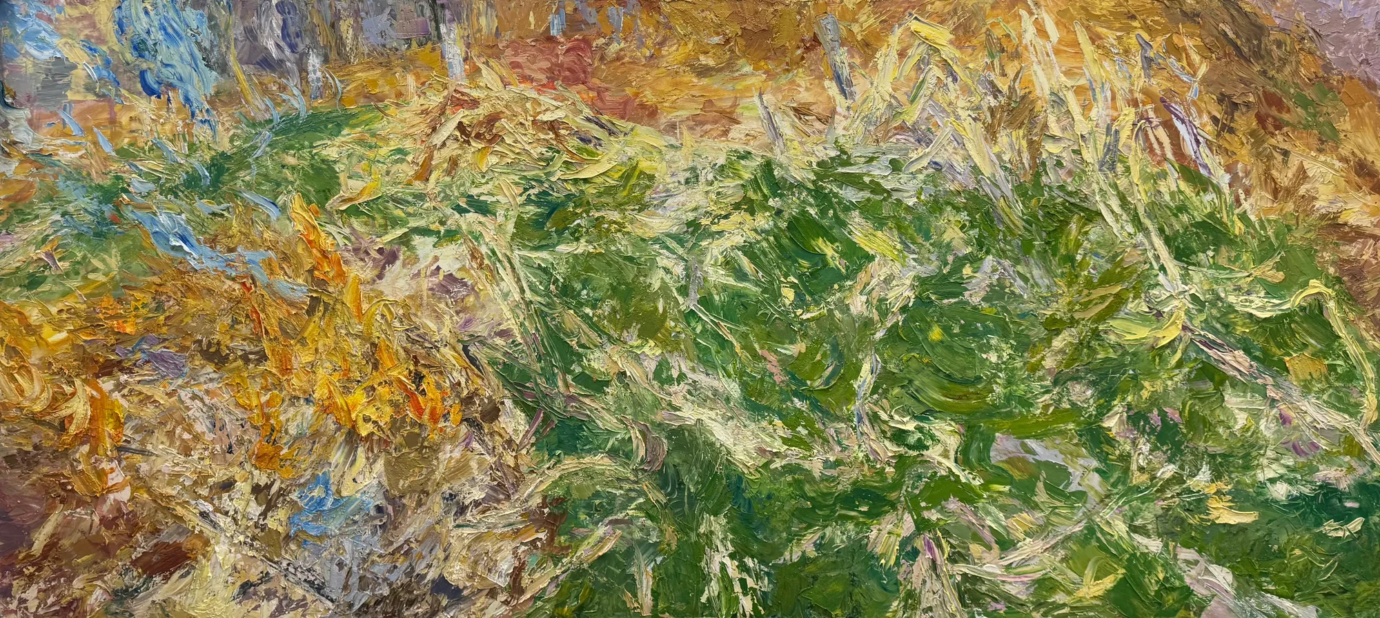 Pokeweed no. 2, 2011, 92 x 190cm